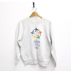 Vintage Atlanta USA 1996 Olympic Sweatshirt Medium